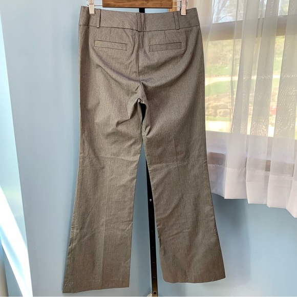 Banana Republic Grey Cotton Trousers Regular Length - Picture 6 of 7